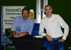 Gilbert Mommertz en Erik van Essen van Boxpall Benelux.